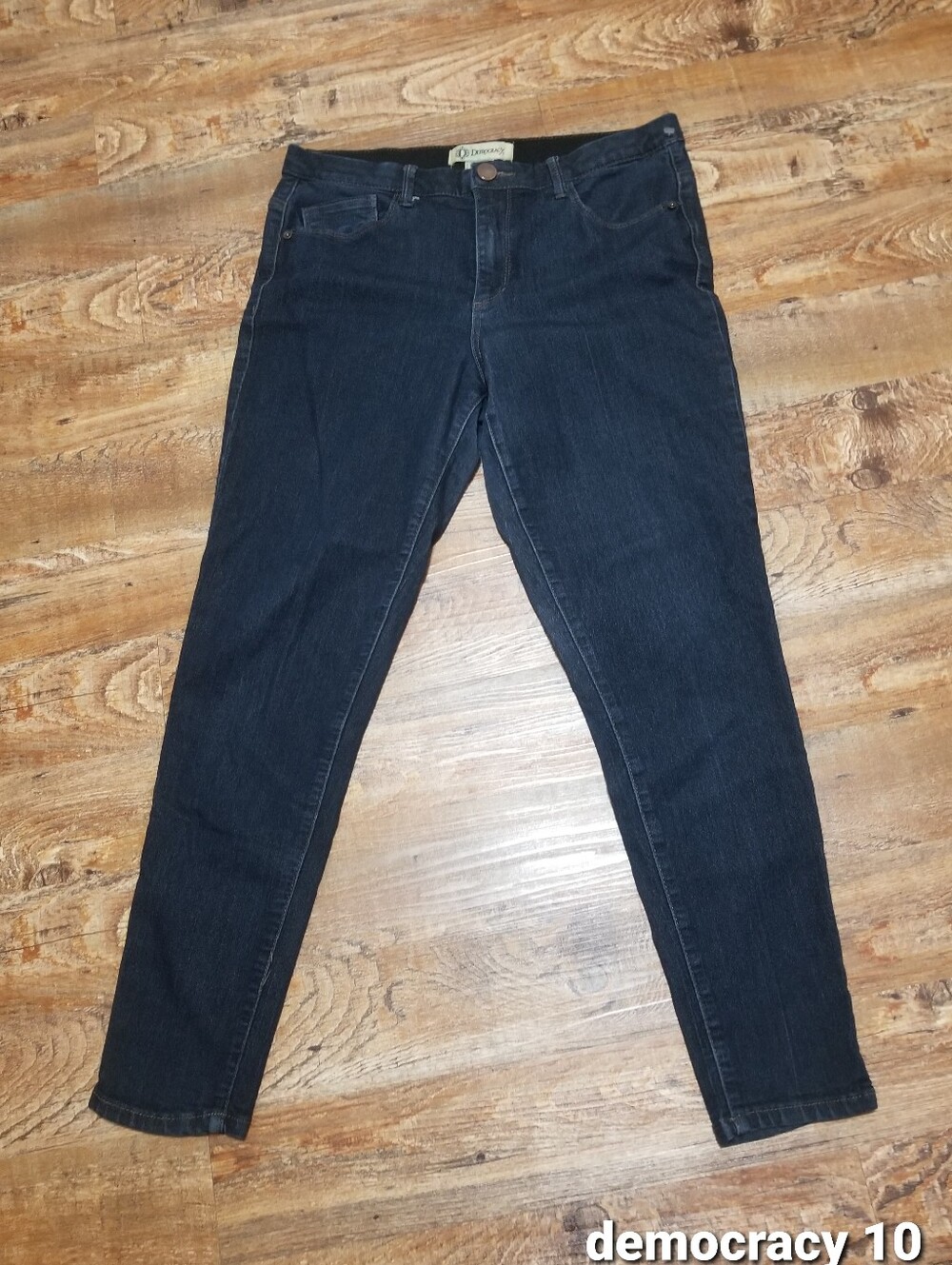 Democracy Jean 10 Dark Blue Skinny Ab Technology Nwotags